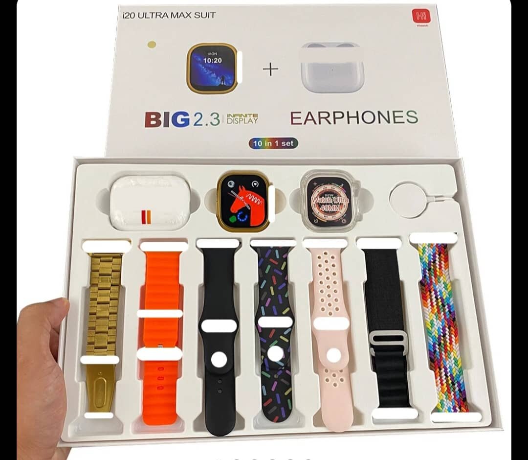 Smart watch 10 in one set