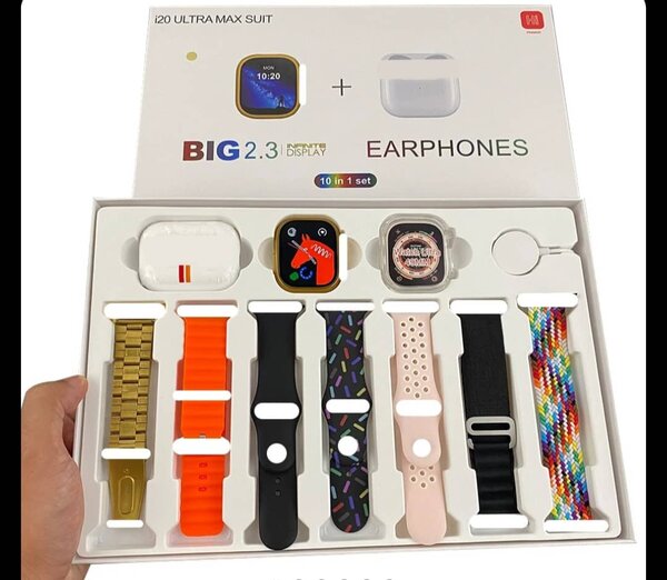 Smart watch 10 in one set