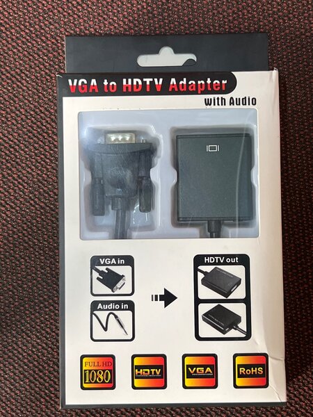 Adaptateur VGA - HDTV