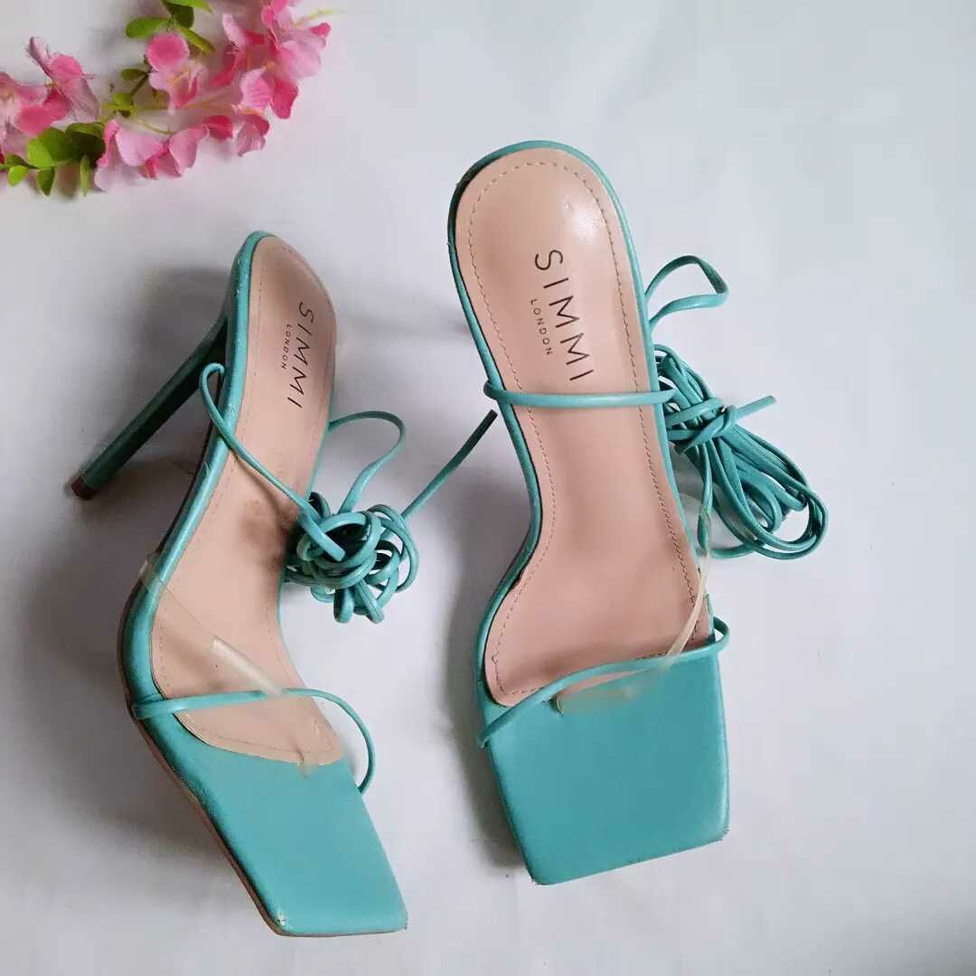 Simmi lace up heels