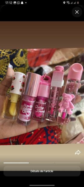 Lot de brillants à lèvres