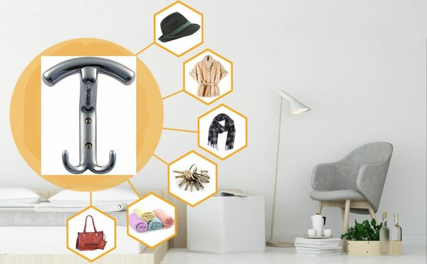 Crochets muraux universels