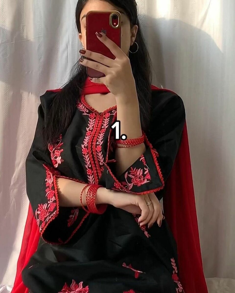 2 pcs women's Stitched khadi net Embroidery shirt & Trouser