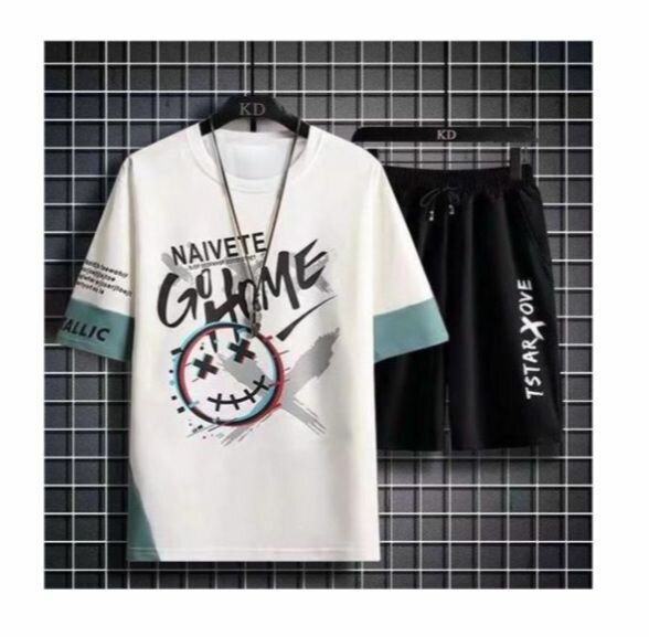 T-shirt et Shorts Casual Homme