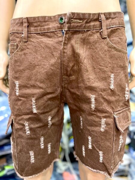 Khaki Jeans Short (31-36)