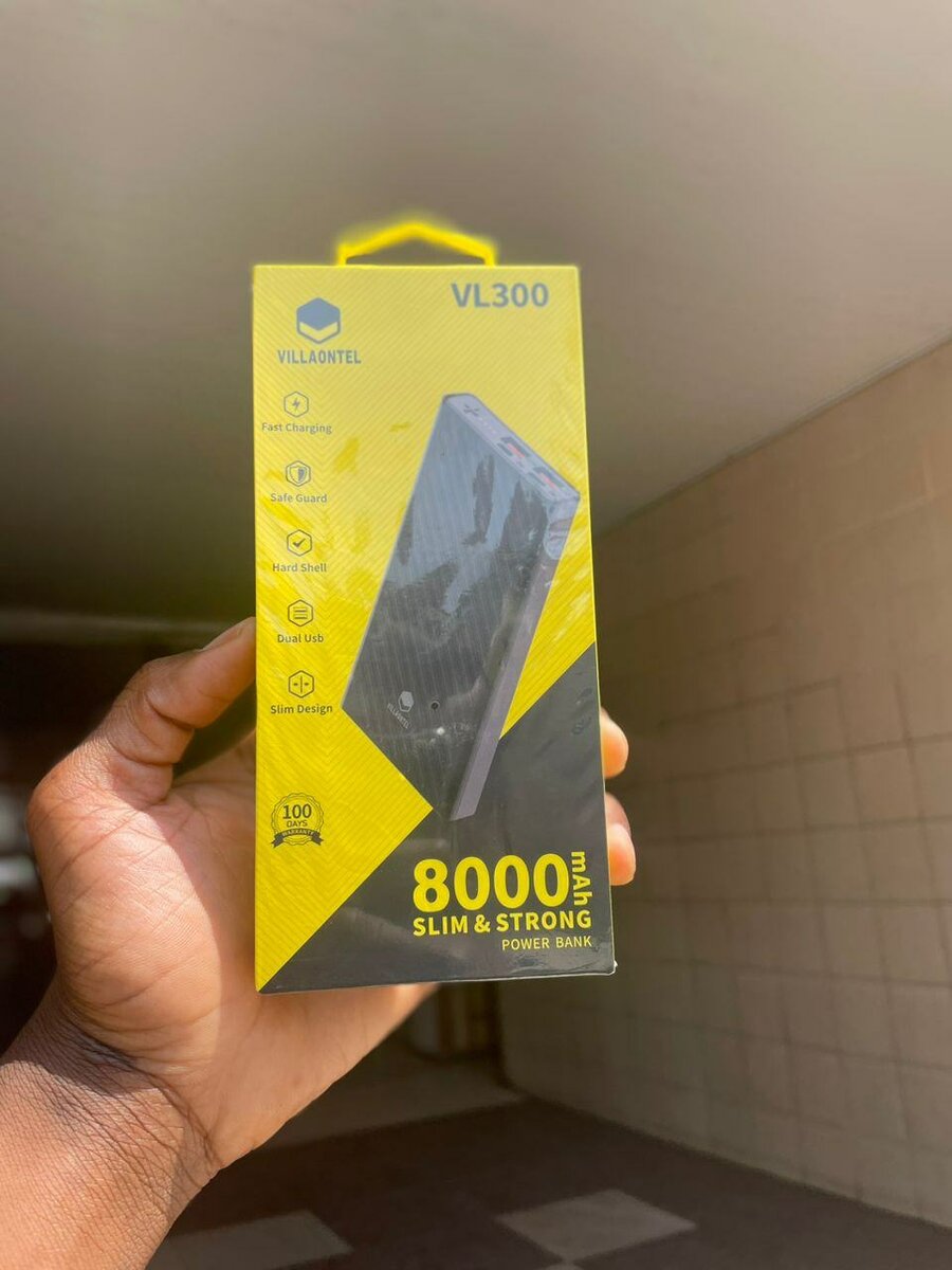 8000 mah villaontel power bank