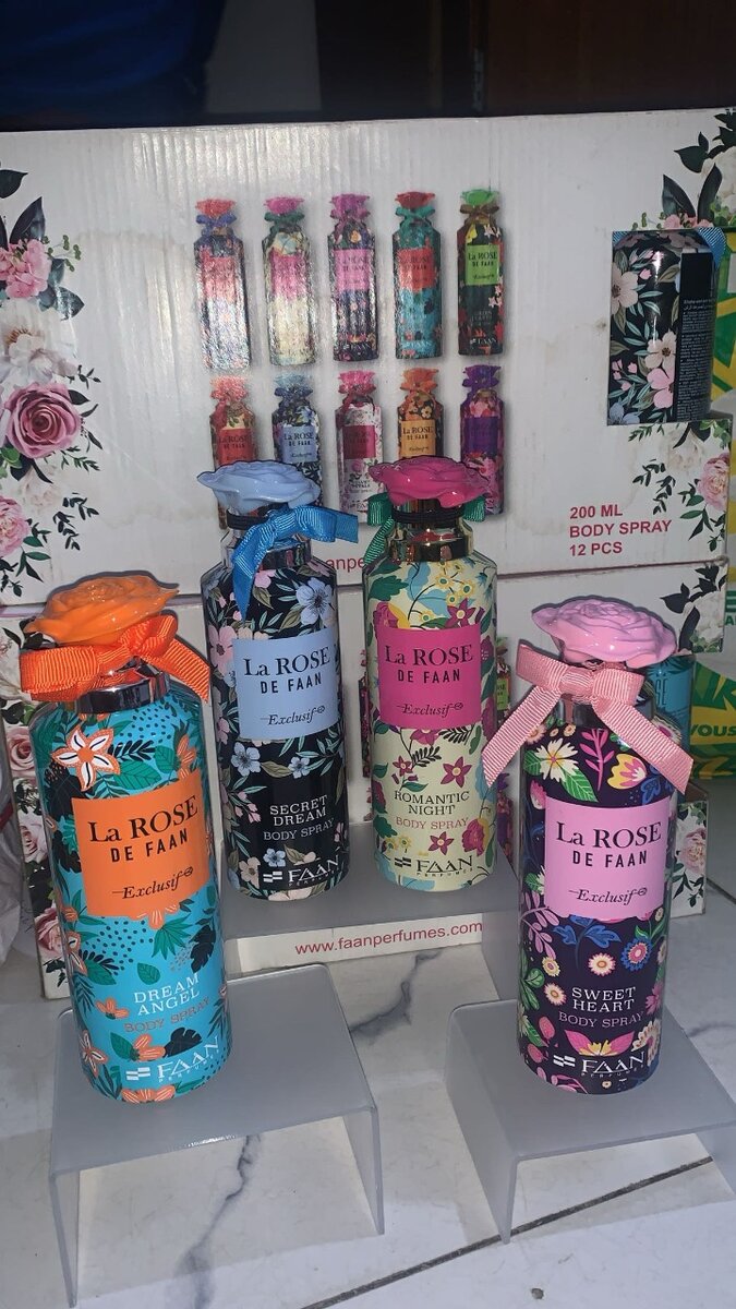 Spray Parfum La Rose De Faan