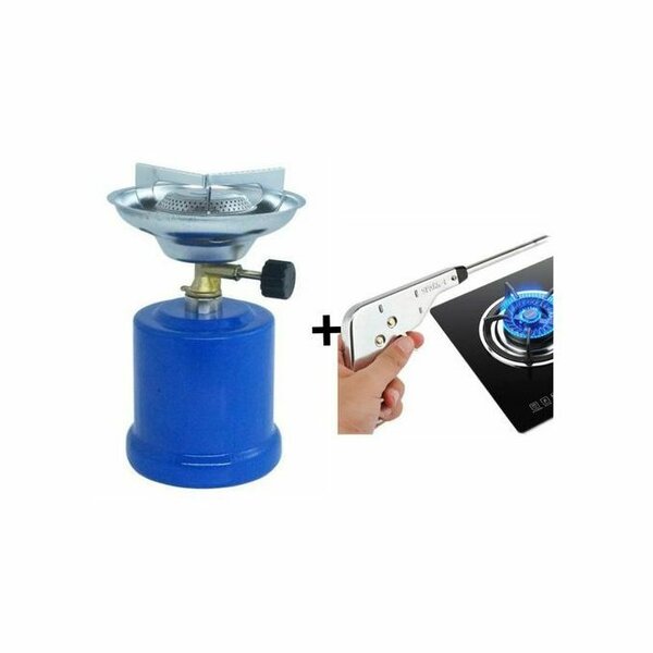 Mongaz - Petite Cuisinière Pour Gaz Camping + Allume Gaz