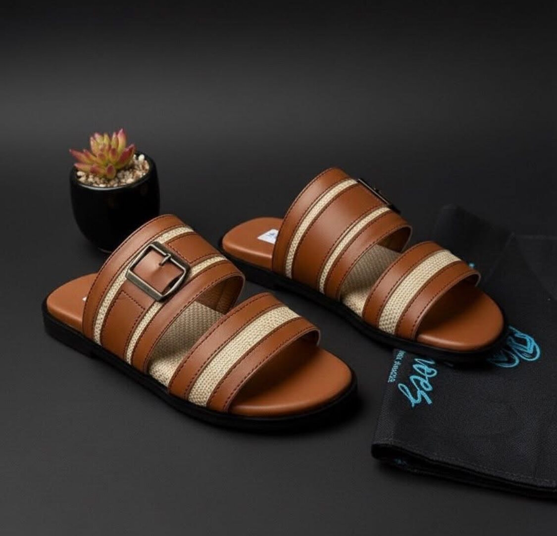 Sandales élégantes en cuir