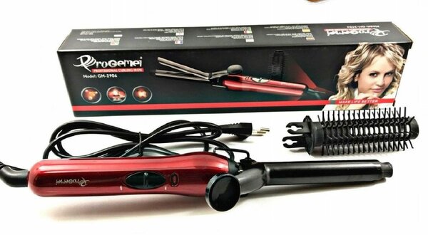 Fer à Boucler Geemy Rouge