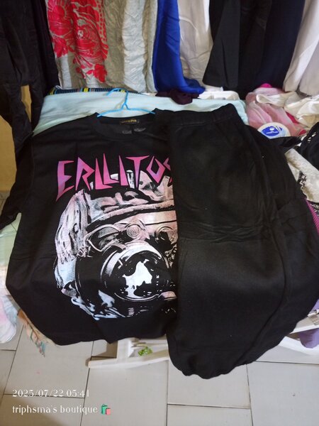 Ensemble décontracté imprimé streetwear