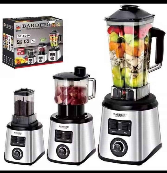 Mixeur inox 3en1 en aluminium