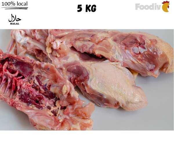 5kg Carcasses de Poulet
