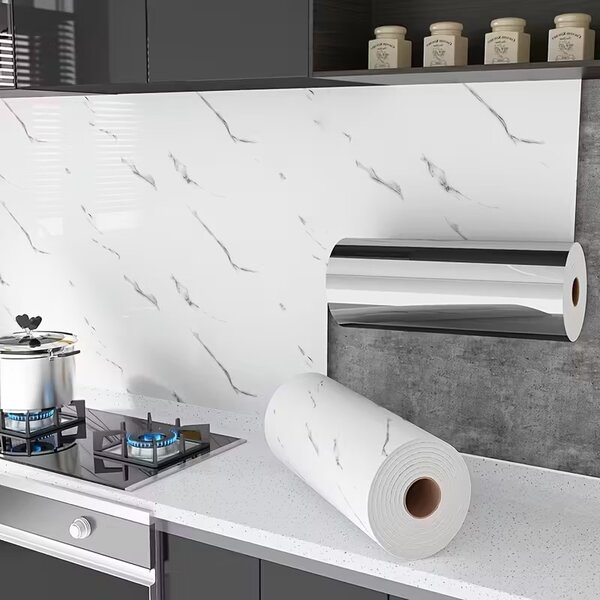 Autocollant marbre pour cuisine