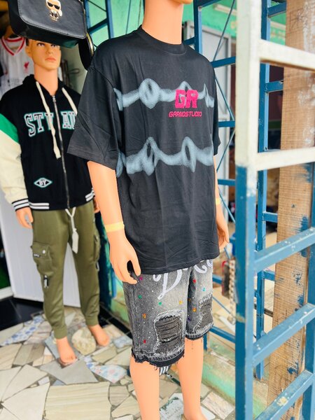 T-shirt oversize imprimé homme