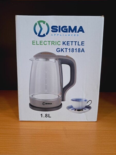 Brand New Sigma Electric Kettle glass jar