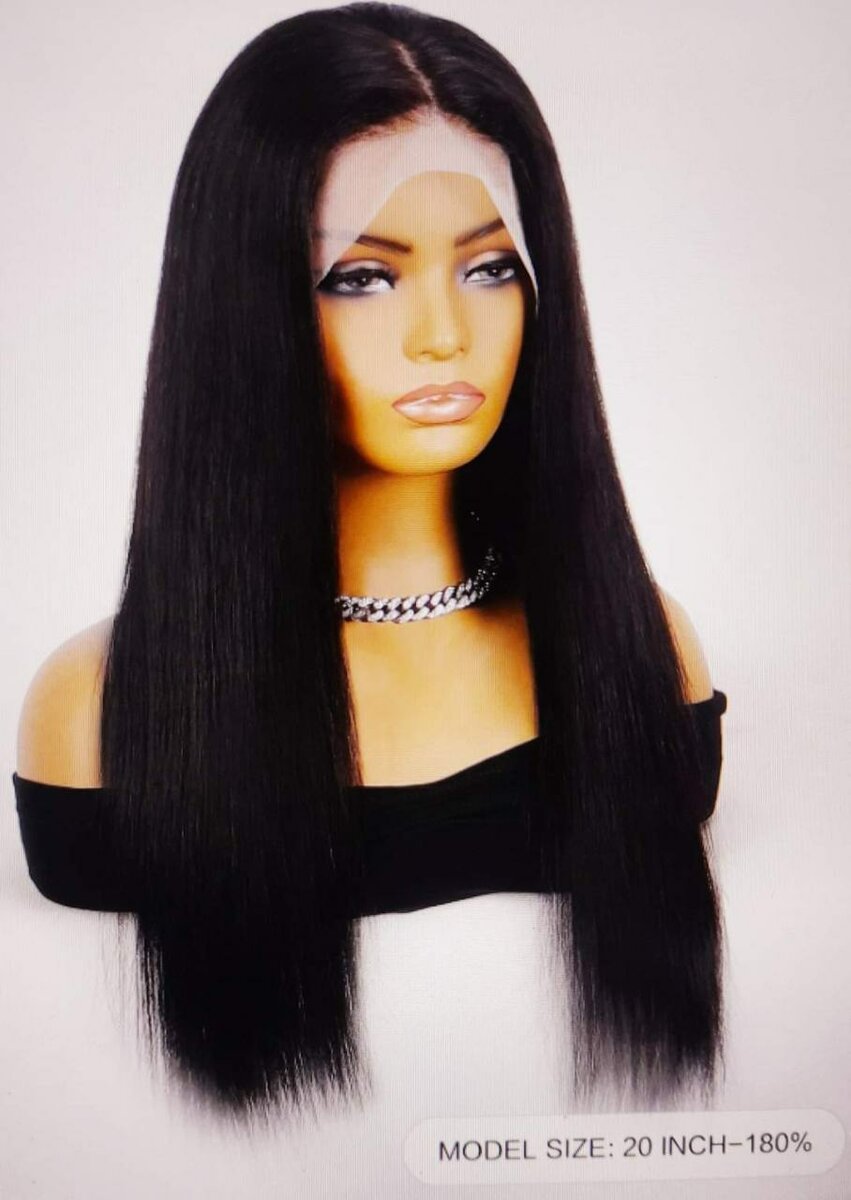 Perruque 100% Cheveux Humains