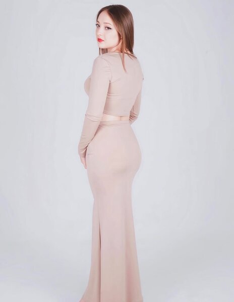 Двойка с юбкой макси