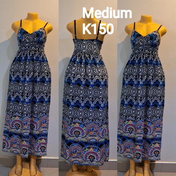 Beautiful and high-quality women's dress made of salaula silk