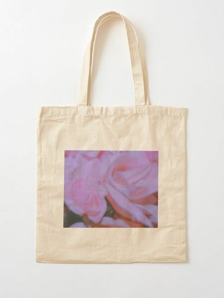 Sac en toile imprimé fleurs