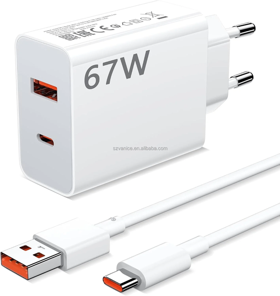 Chargeur rapide USB Type-C 67W