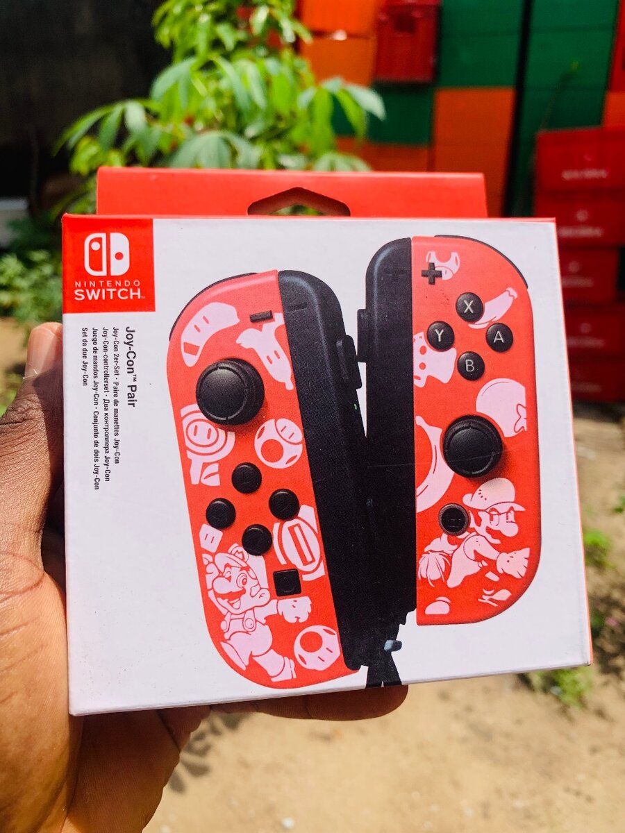 Manettes Joy-Con Switch Mario Edition