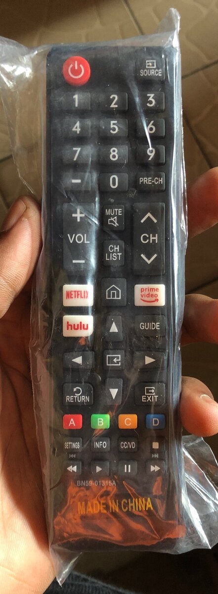 Samsung smart tv remote