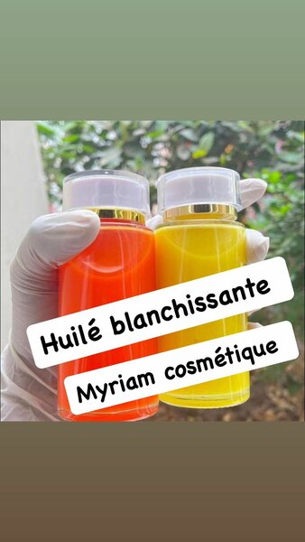 Huile Blanchissante