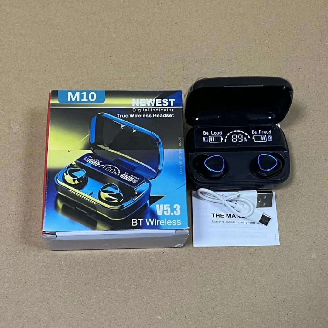 Écouteurs sans fil M10 Bluetooth 5.1