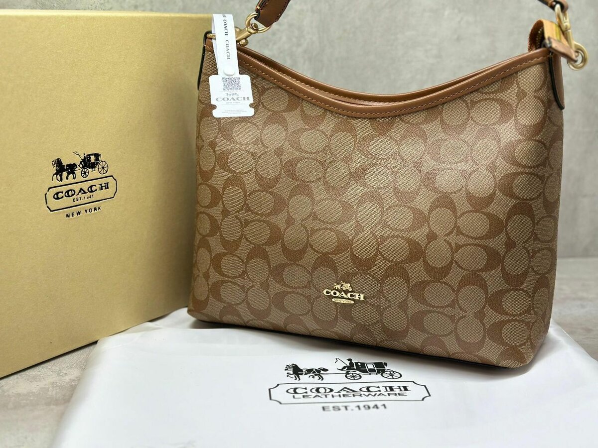 COACH Premium канва кожа/подарок на 14- февраля, беспл-я д-к