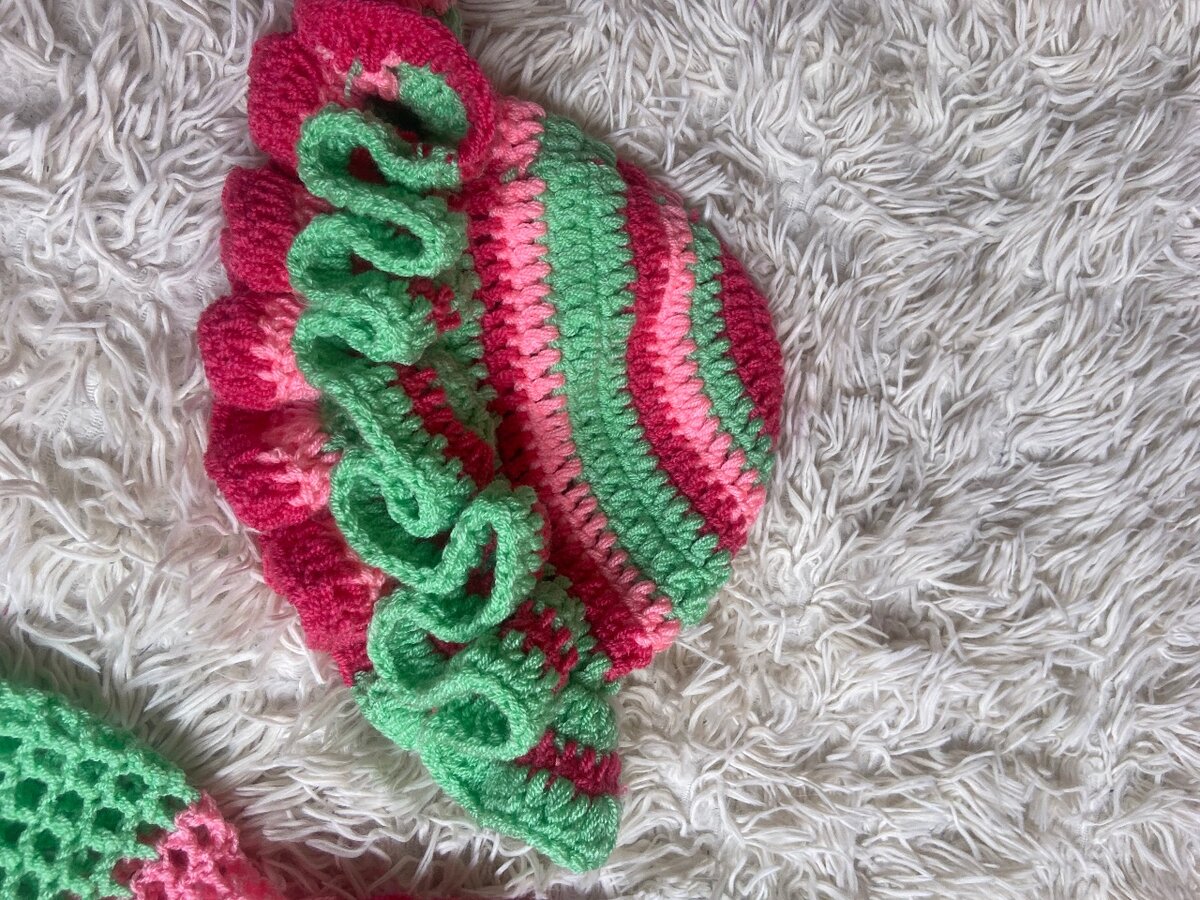 Robe et Bonnet Crochet