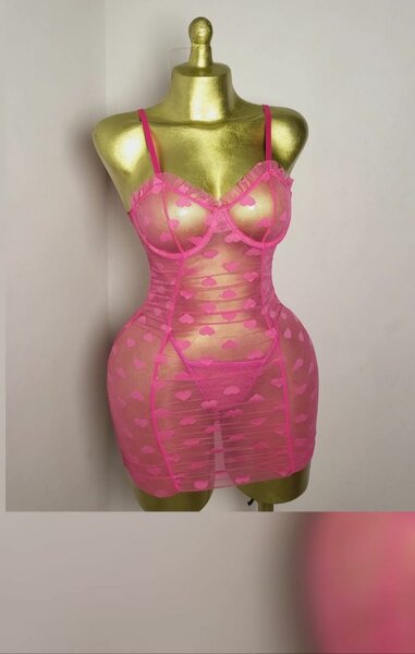 Robe transparente sexy