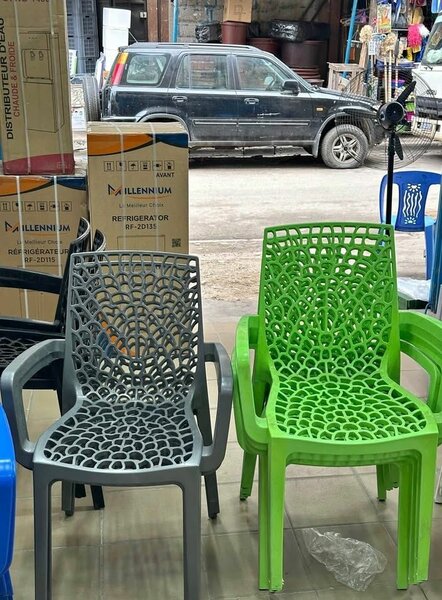 Chaises de Jardin en Plastique