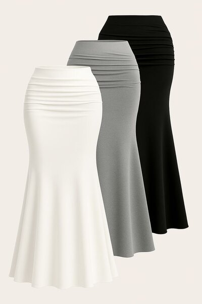 Jupe évasée élégante