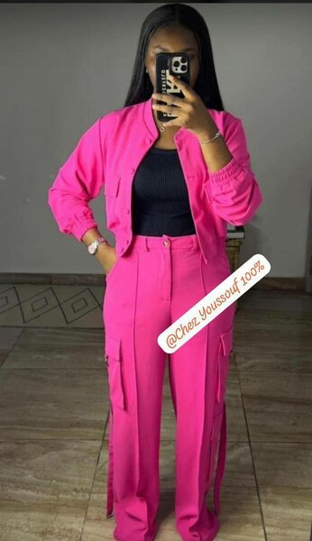 Complet pour femme  rose chic