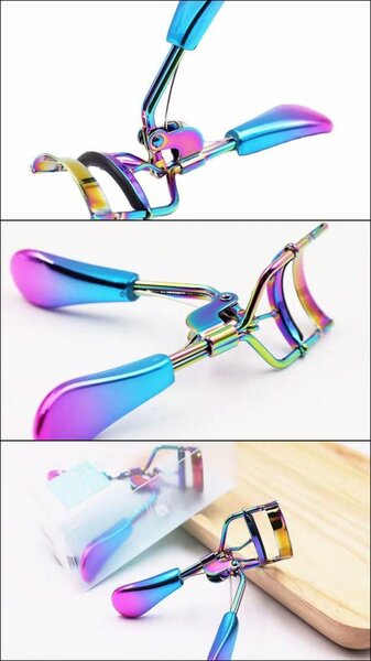 Recourbe-cils couleur arc-en-ciel