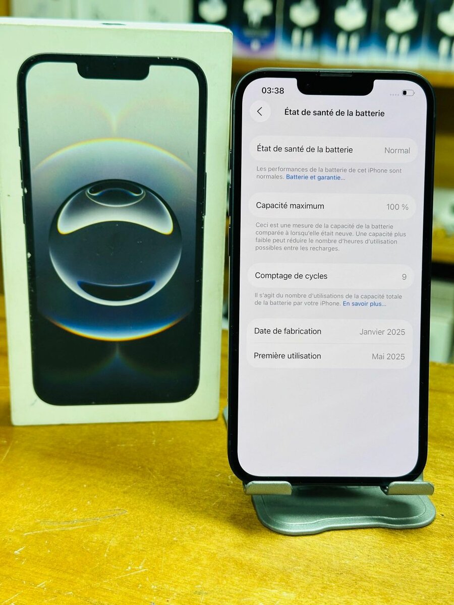 iPhone 16e Neuf 128GB Noir