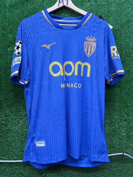Maillot de Foot Monaco Bleu