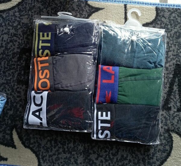 Lot de 3 Boxers Coton Homme