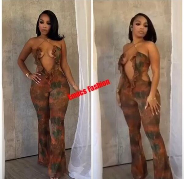 Ensemble glamour femme soirée