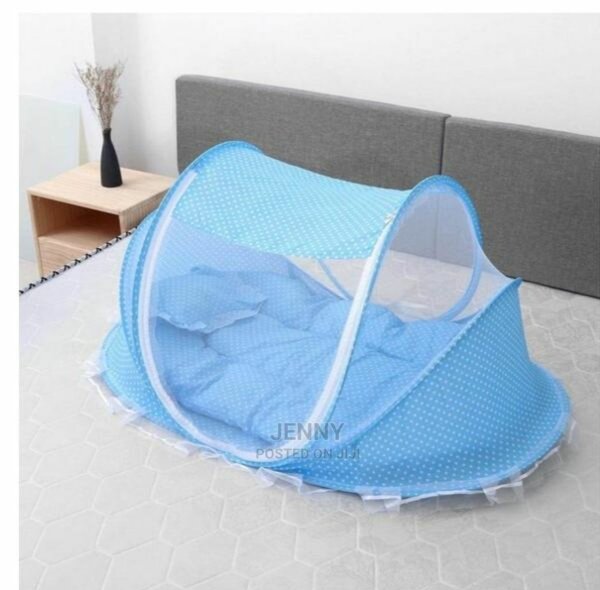 Baby bed with mosquito net
