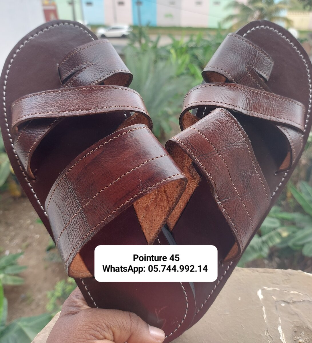 Sandales hommes du Sénégal