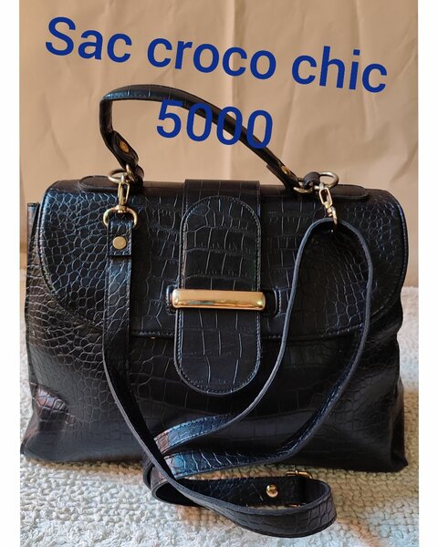 Sac à Main Croco Élegant
