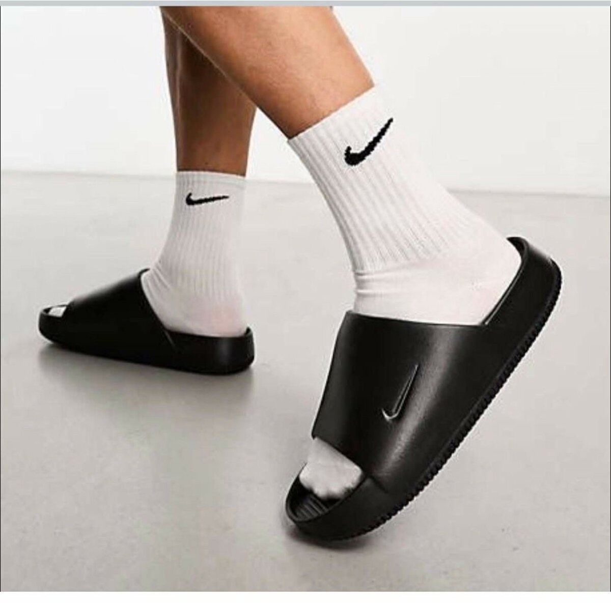 Claquette confortables noires