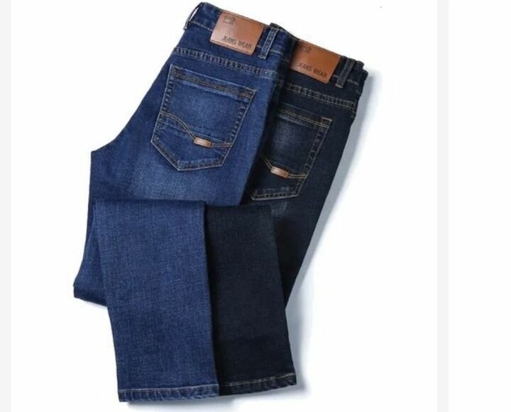 Straight cut jeans -2.piece bl