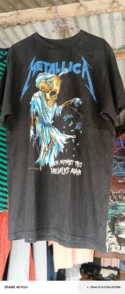 T-shirt Metallica Rock