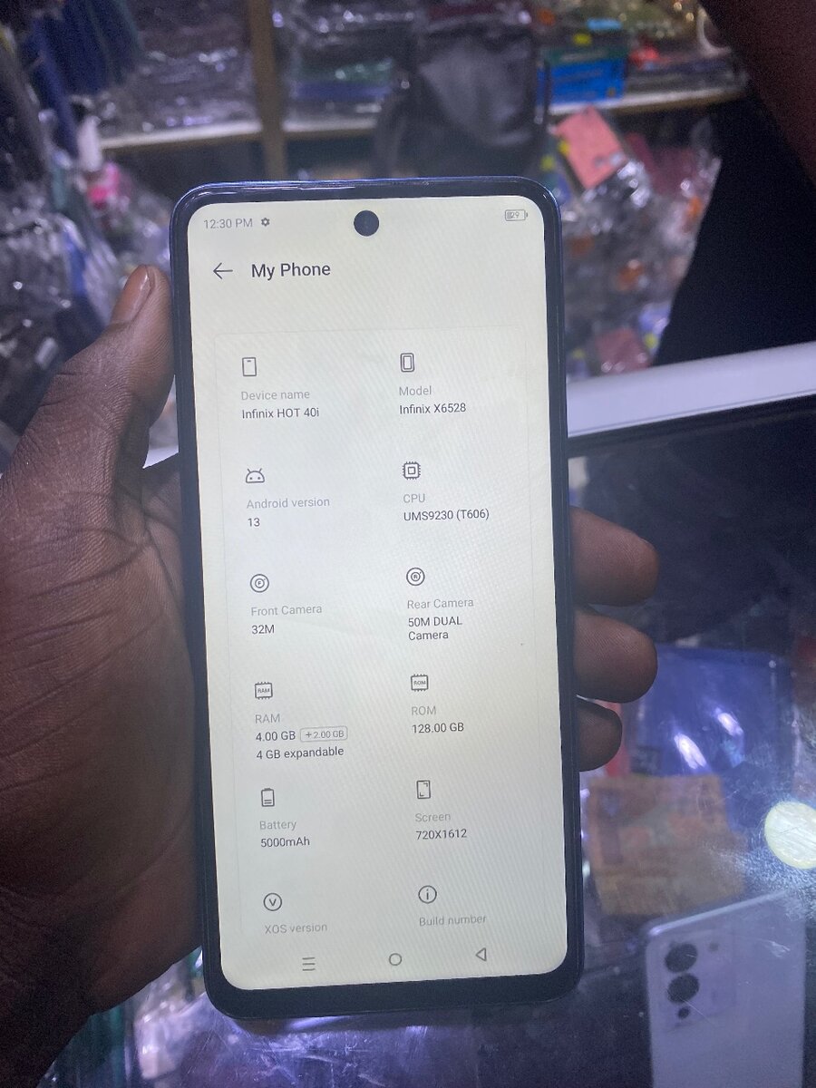 Infinix hot 40i