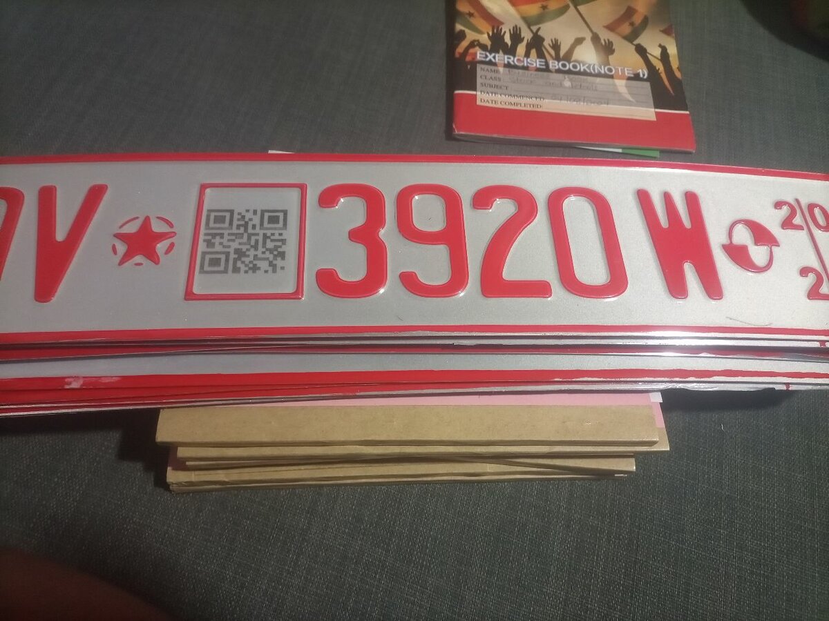 DV Plate With 1 Year Insurance