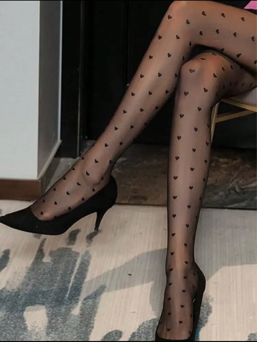 Collants transparents élégants femmes