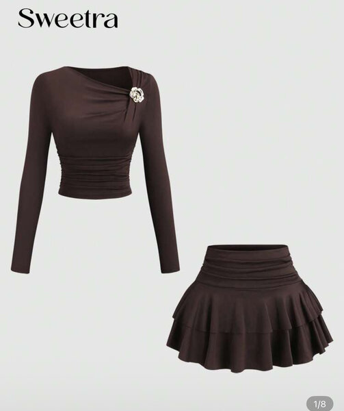 Ensemble chic jupe et top